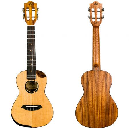 Flight Victoria Soundwave Tenor Ukulele – Massief Sparren Top, Soundwave Pickup met Ingebouwde Effecten