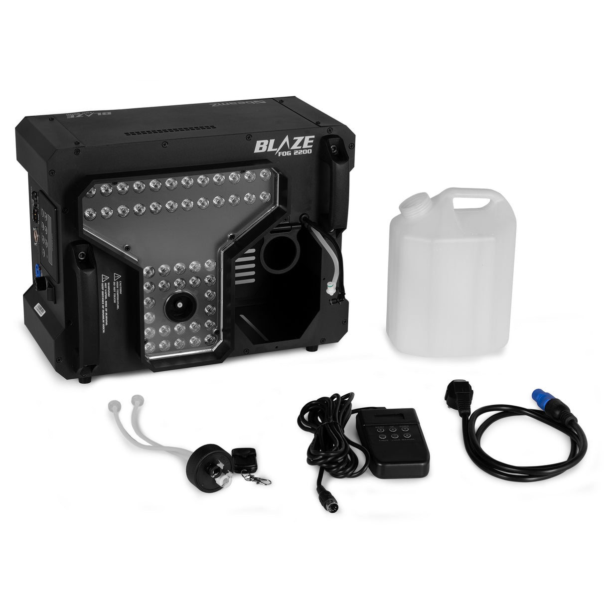 beamZ BLAZE3500 Verticale Rookmachine met 48x 4W RGBA LED's – 3500W