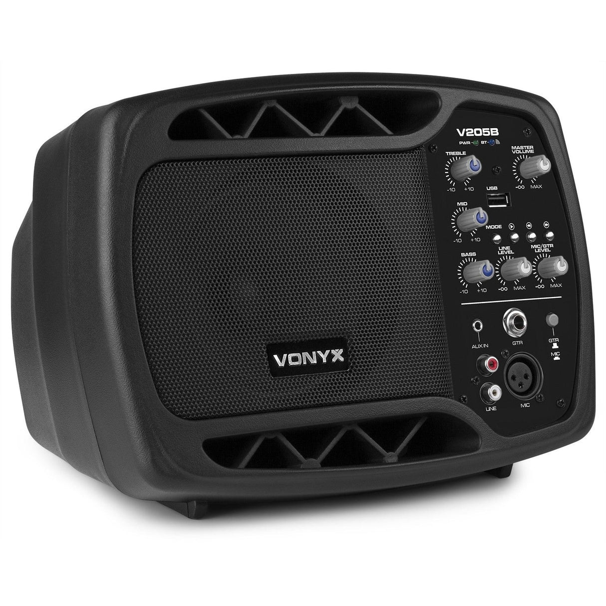 VONYX V205B Actieve Personal Monitor Speaker 80W met Bluetooth en USB MP3 Speler