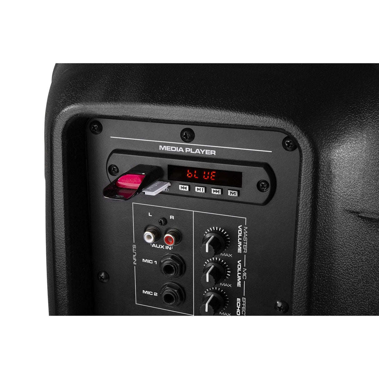 VONYX VPS102A 600W Actieve Speakerset met Bluetooth, USB/SD en 10 inch Woofers