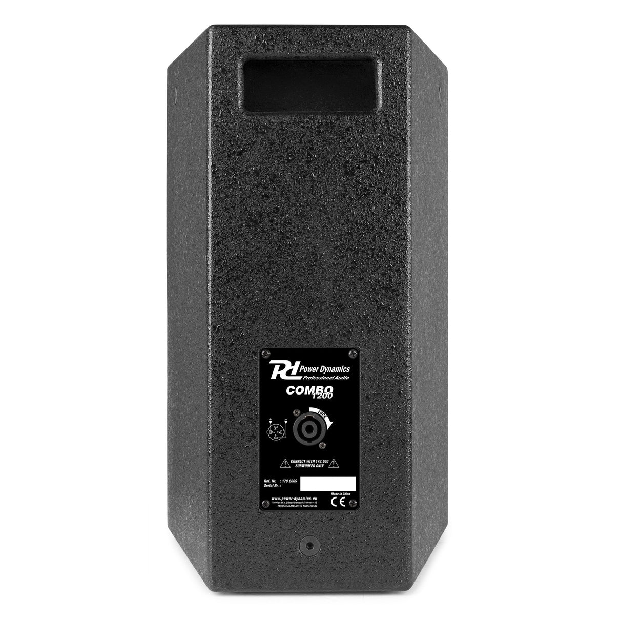 Power Dynamics PD Combo 1200 Geluidssysteem 1200W met 12 inch Subwoofer, DSP en Bluetooth