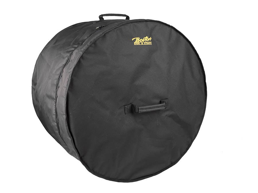 Boston DB-22-B Bassdrum gigbag 22", zwart cordura, 10 mm gevoerd