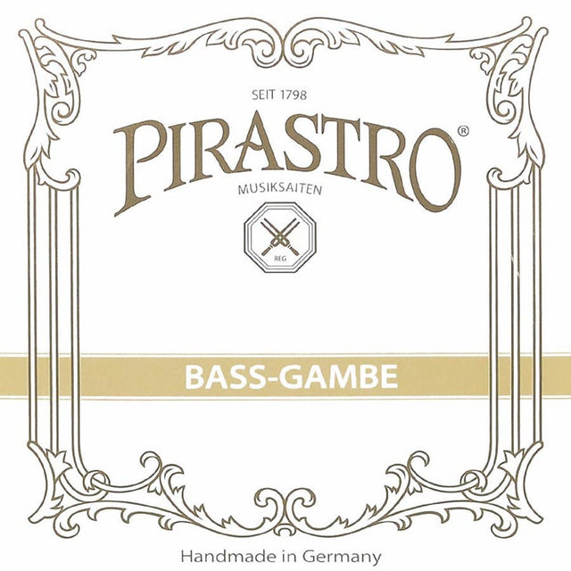 Pirastro P257530 bass tenor -gamba string G-5 26 , gut core, silver-plated