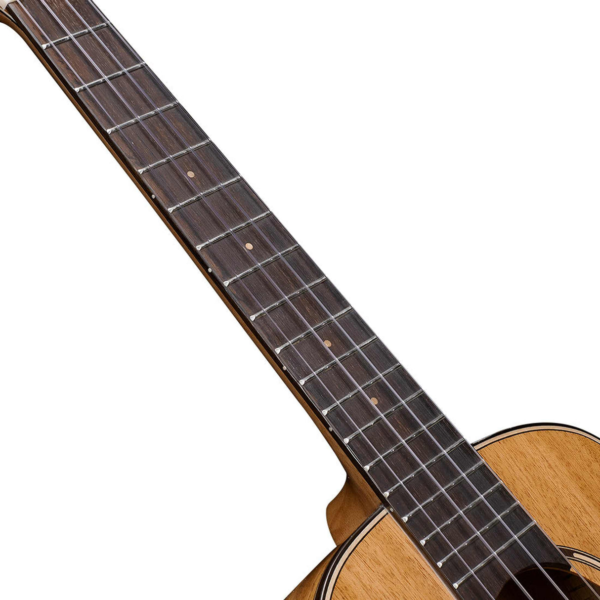 TOM 200 RM E Concert Ukelele met Massief Mahonie en Pickup Inclusief Koffer