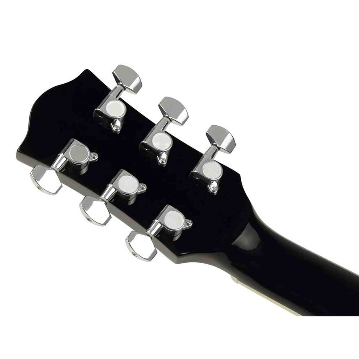 Richwood RD-12LCEBK Artist Series Linkshandige Akoestische Gitaar dreadnought cutaway met actieve EQ zwart