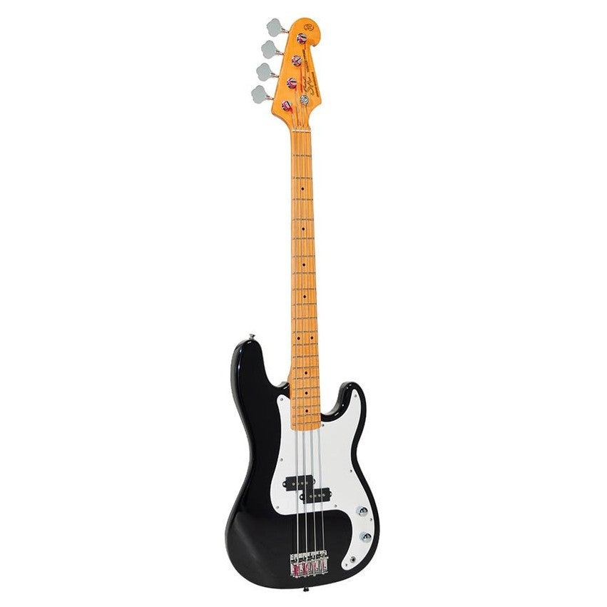 SX SPB57-BK Retro Series 57 P-style Elektrische Basgitaar Zwart