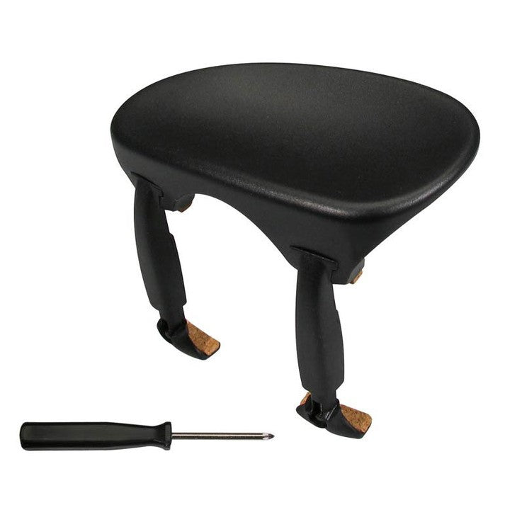 Wittner 253221 violin chinrest center mount, 3/4