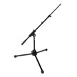 Boston MS-1315-BK Stage Pro Series microfoonstatief met hengel zwart