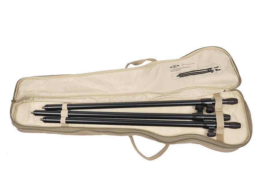 SX LG2ASHNA Lapsteel Gitaar Set met Cort CM15RBK 15W Versterker 8 inch Reverb Zwart