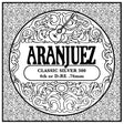 Aranjuez AR-304 D-4 snaar, silverplated wound nylon, medium gauge