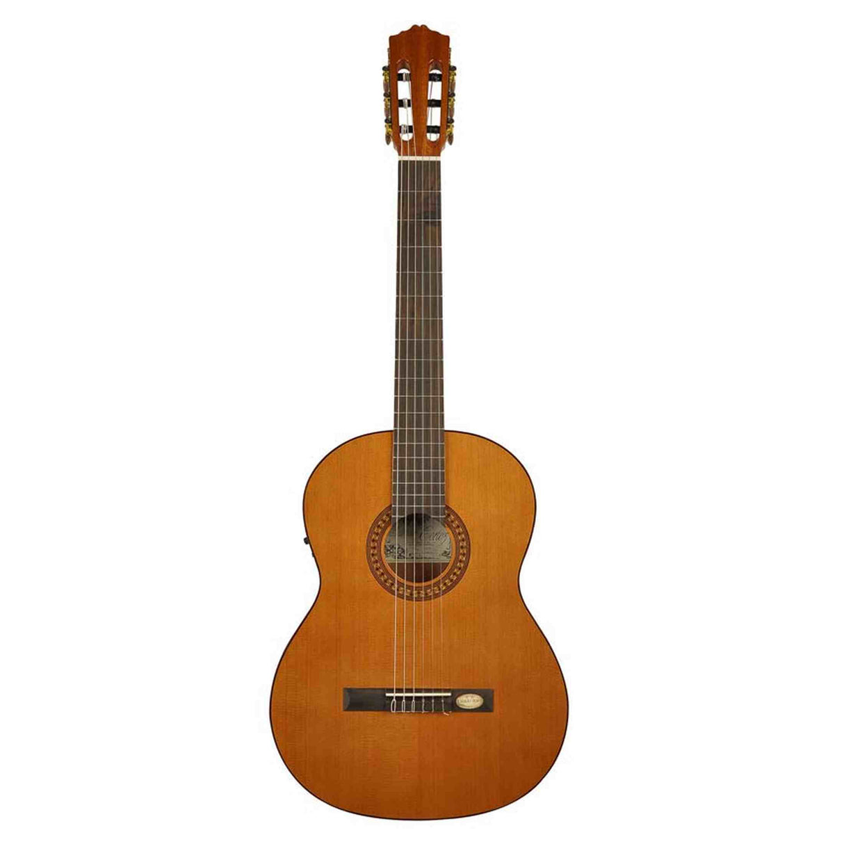 Salvador Cortez CC-22E – Klassieke gitaar met massief ceder bovenblad, sapele body en Fishman elektronica