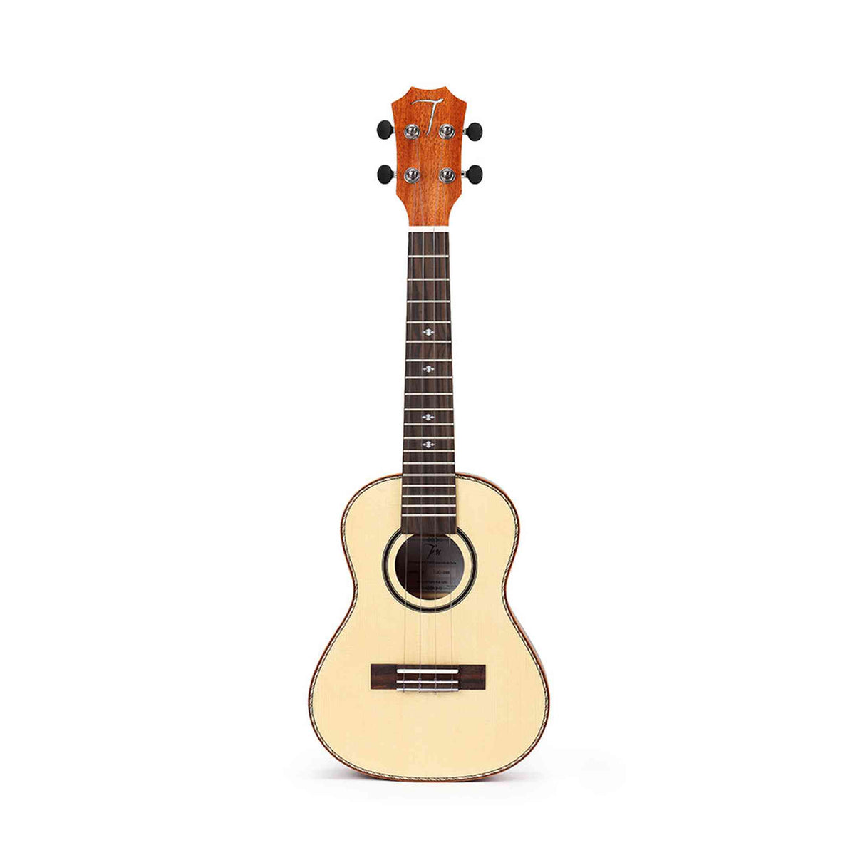 TOM 280 Tenor-Ukulele, massive Fichte mit Mahagoni- und Walnuss-Finish