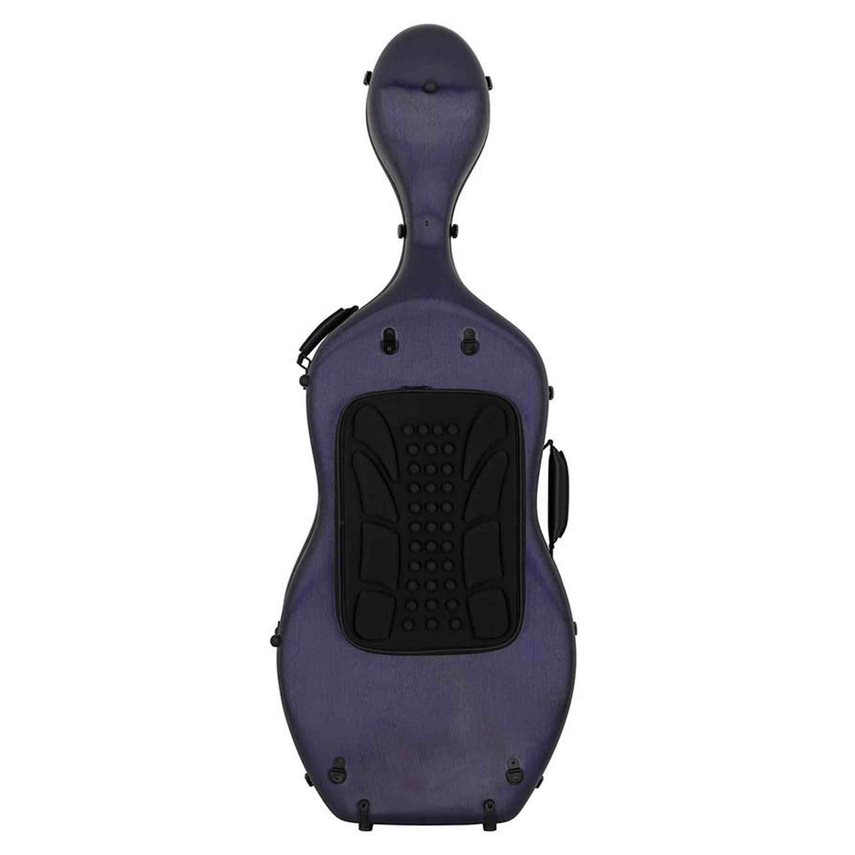 Leonardo CC-644-BU Student Series cellokoffer 4/4 PVC sandwich 4,5 kg geborsteld blauw