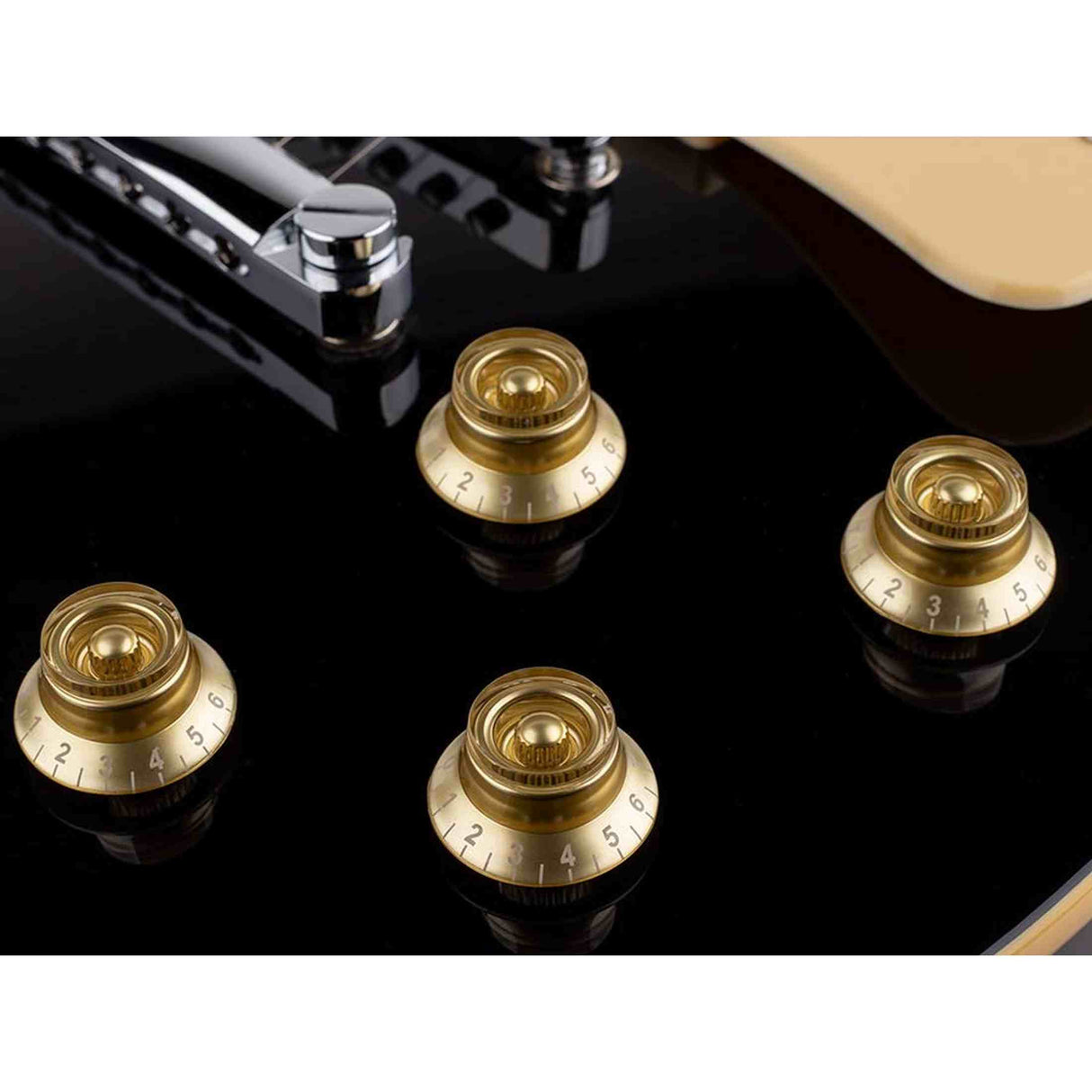 SX EF3-BK elektrische gitaar – LP Standard stijl, 2 humbuckers, mahonie/esdoorn, zwart