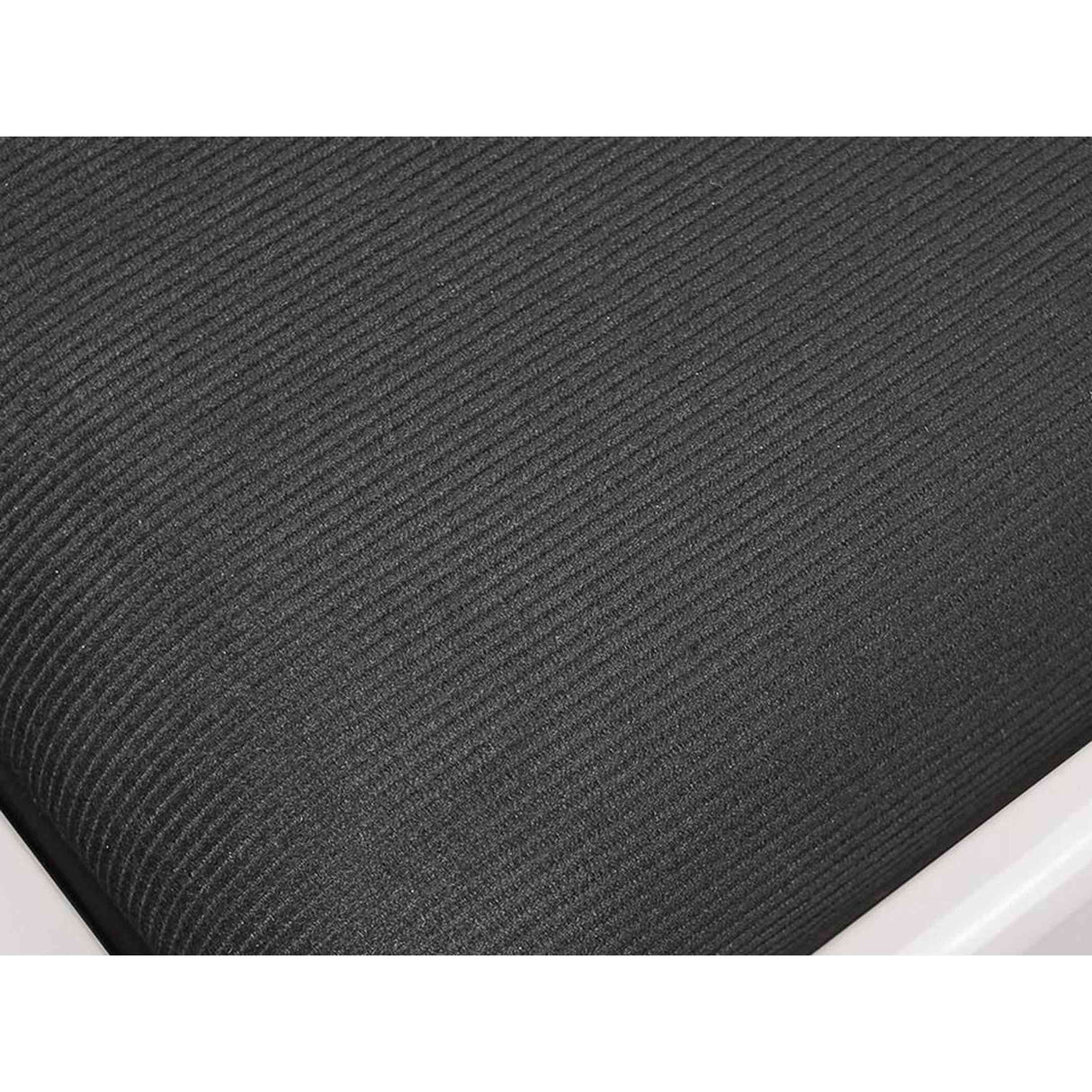 Boston PB1/3520 pianobank – verstelbare zitting, mat wit met zwarte velours bekleding