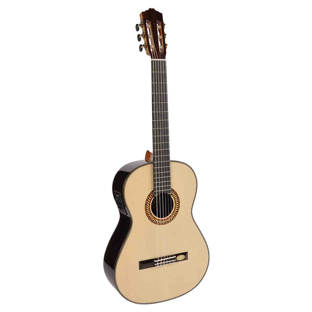 Salvador Cortez CS-130-E – Klassieke gitaar met massief spruce bovenblad, palissander body en Fishman Presys Blend