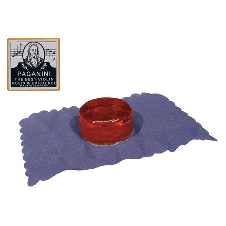 Geipel ROC-070 rosin for cello, clear, round, small, in cloth