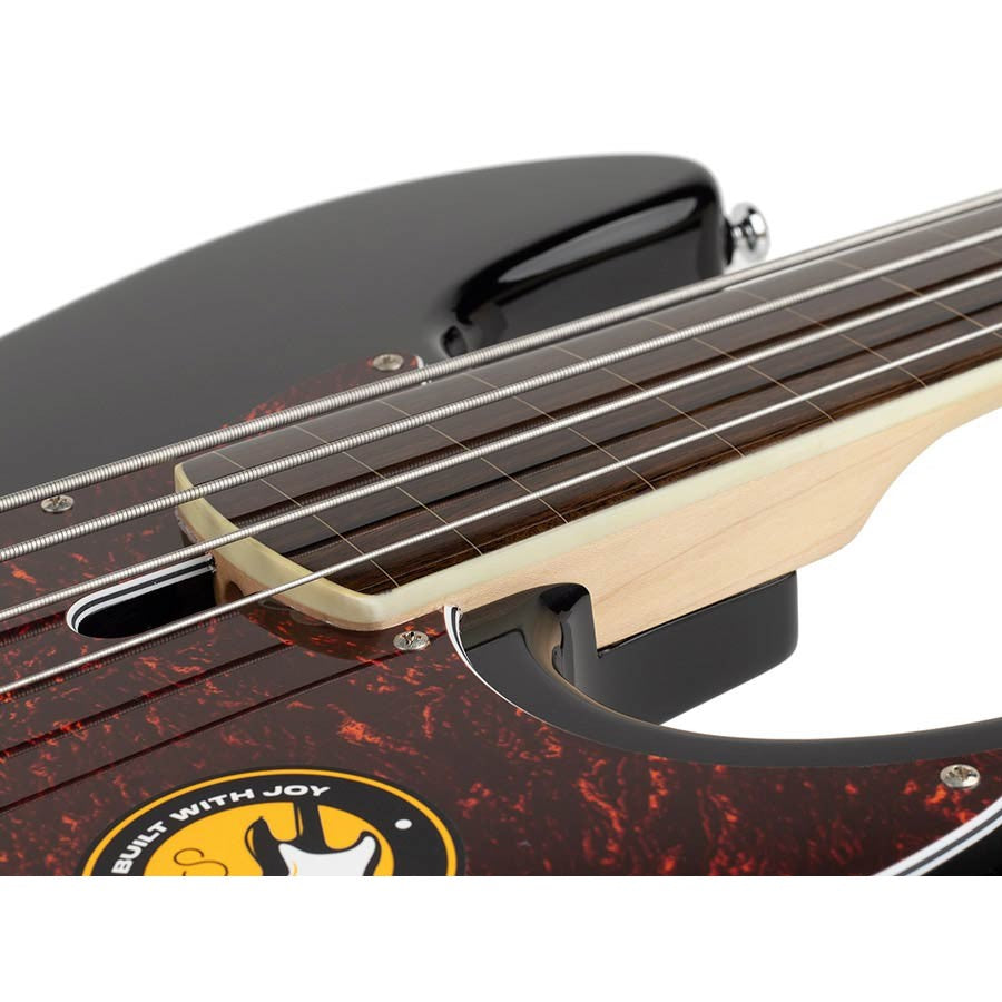 Sire V7+ A4F/BK Marcus Miller 2nd Gen fretless 4-snarige basgitaar Black