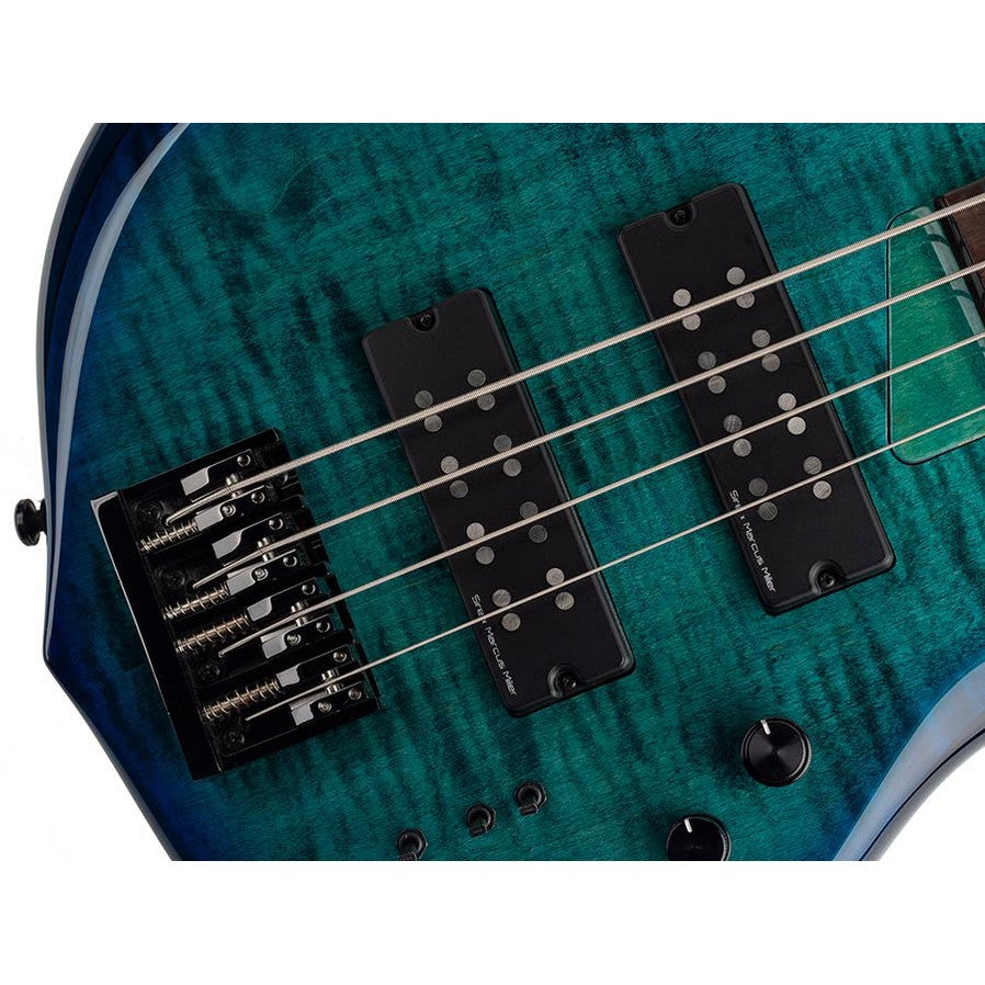 Sire M7+ A4/TBL Marcus Miller 4-Snarige Basgitaar Transparent Blue