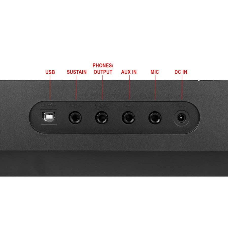 Medeli MK100 keyboard set aanslaggevoelig met les programma