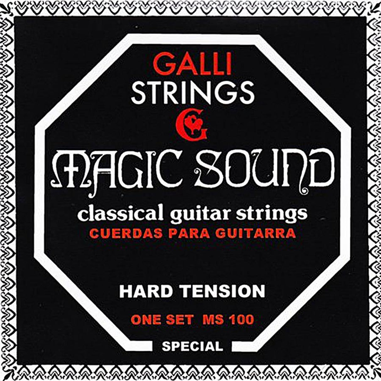 Galli MS-100 snaren set classic, hard tension, 029-032-040-030-038-045