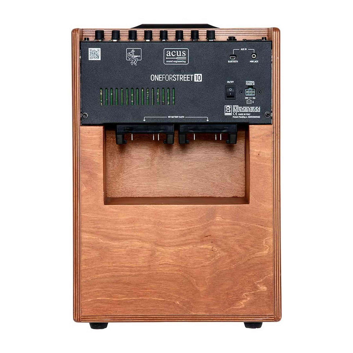 Acus OFS-10 versterker voor akoestische instrumenten 120W 3 kanalen naturel zonder accu