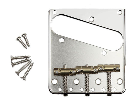 Hosco HK-24NS/BS Gitaarbrug by Gotoh – Messing In-Tune Saddles