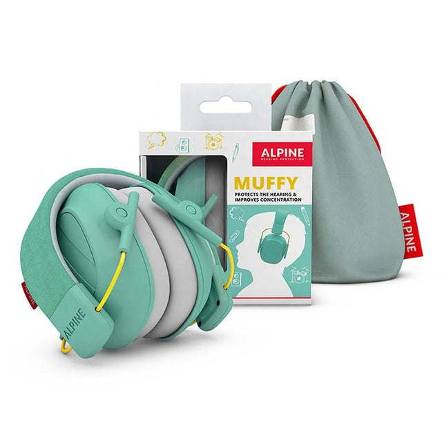 Alpine ALP-MUFF/MT Muffy Kids Oorkappen – Mint Gehoorbescherming voor Kinderen
