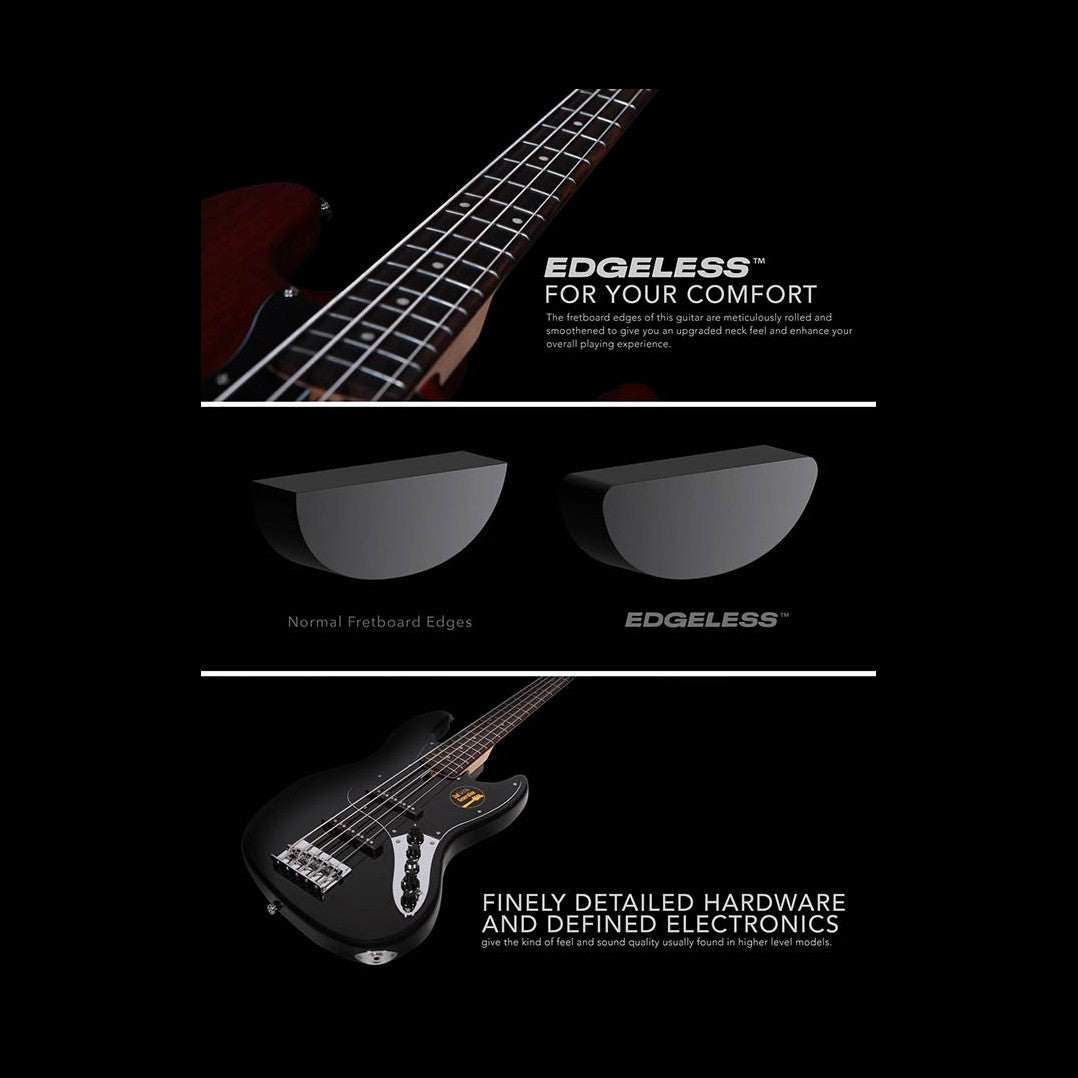 Sire V3+ 5/BKS Marcus Miller 2nd Gen Basgitaar Black Satin