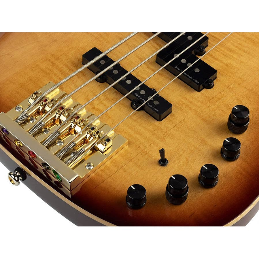 Sire P10 DX5/TS Marcus Miller 5-snarige actieve basgitaar Tobacco Sunburst