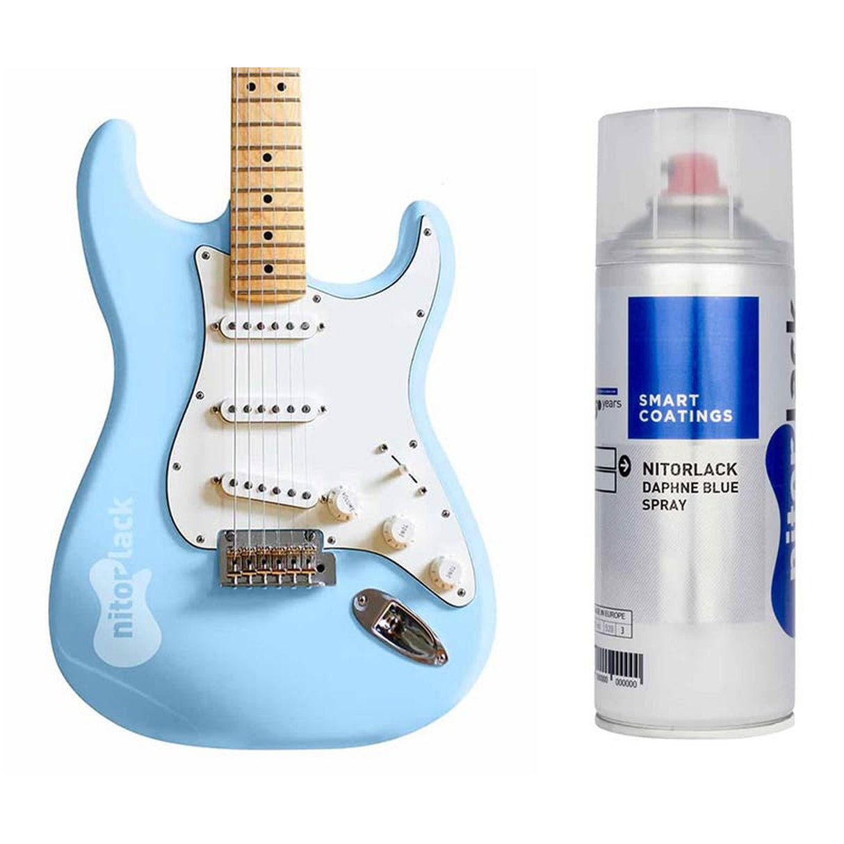 NitroLACK nitrocellulose lak daphne blauw