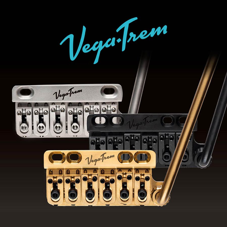 VegaTrem VT1-2 Ultra Tremolo Systeem - Twee Punten, RVS