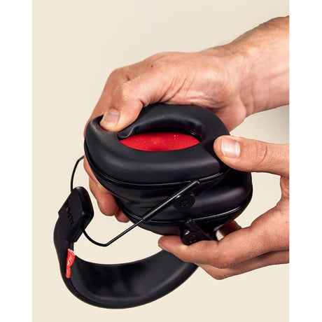 Alpine ALP-DEF Defender Hoofdtelefoon – Zwarte Opvouwbare Oorkap met 22 dB Dempend Vermogen