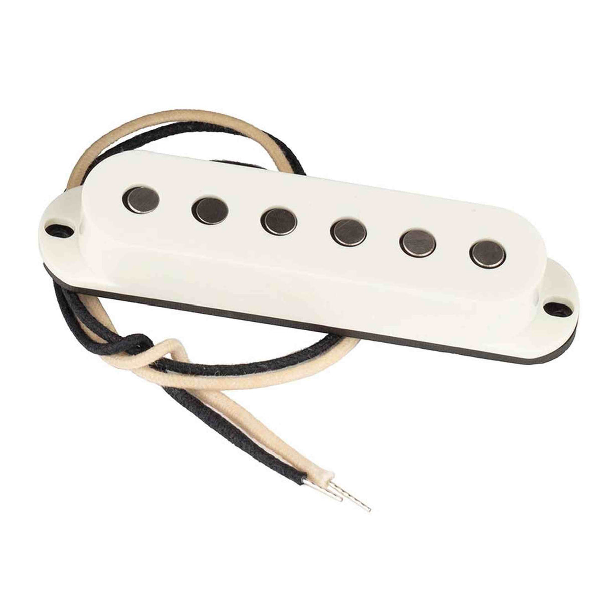 Lollar 10-203-112-14 Single Coil Pickup - "Vintage Blonde midden", flat poles, parchment