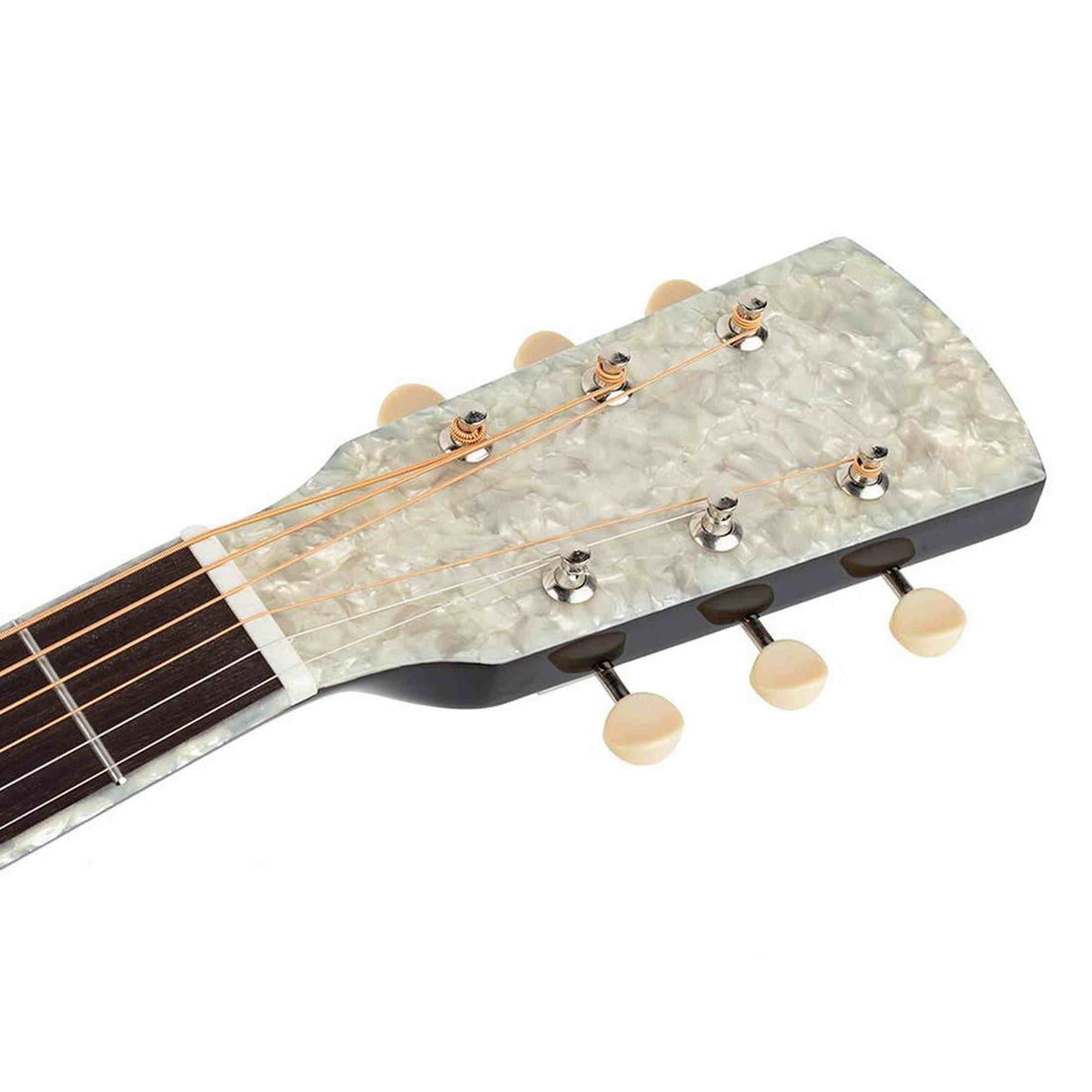 Richwood HSD-55-BK Heritage Series Dreadnought massief sparren bovenblad hoogglans zwart