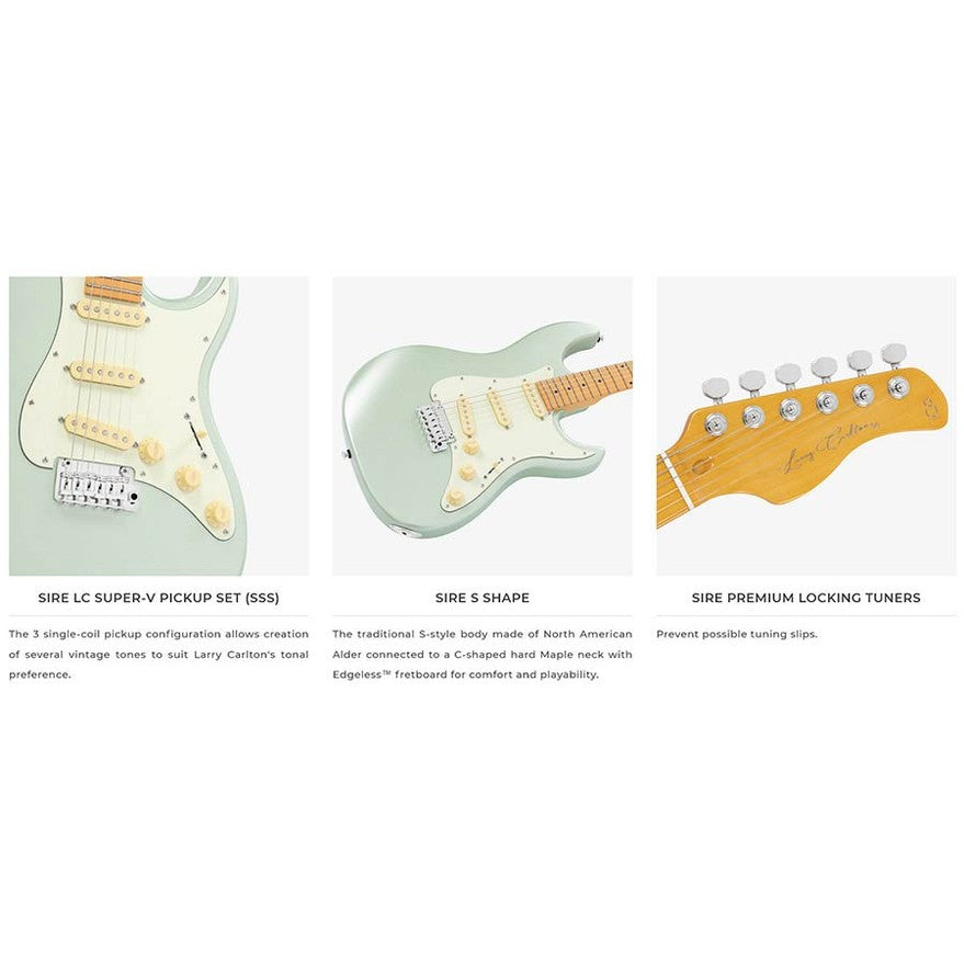 Sire Guitars S5/OW Alder elektrische gitaar S-stijl, olympisch wit