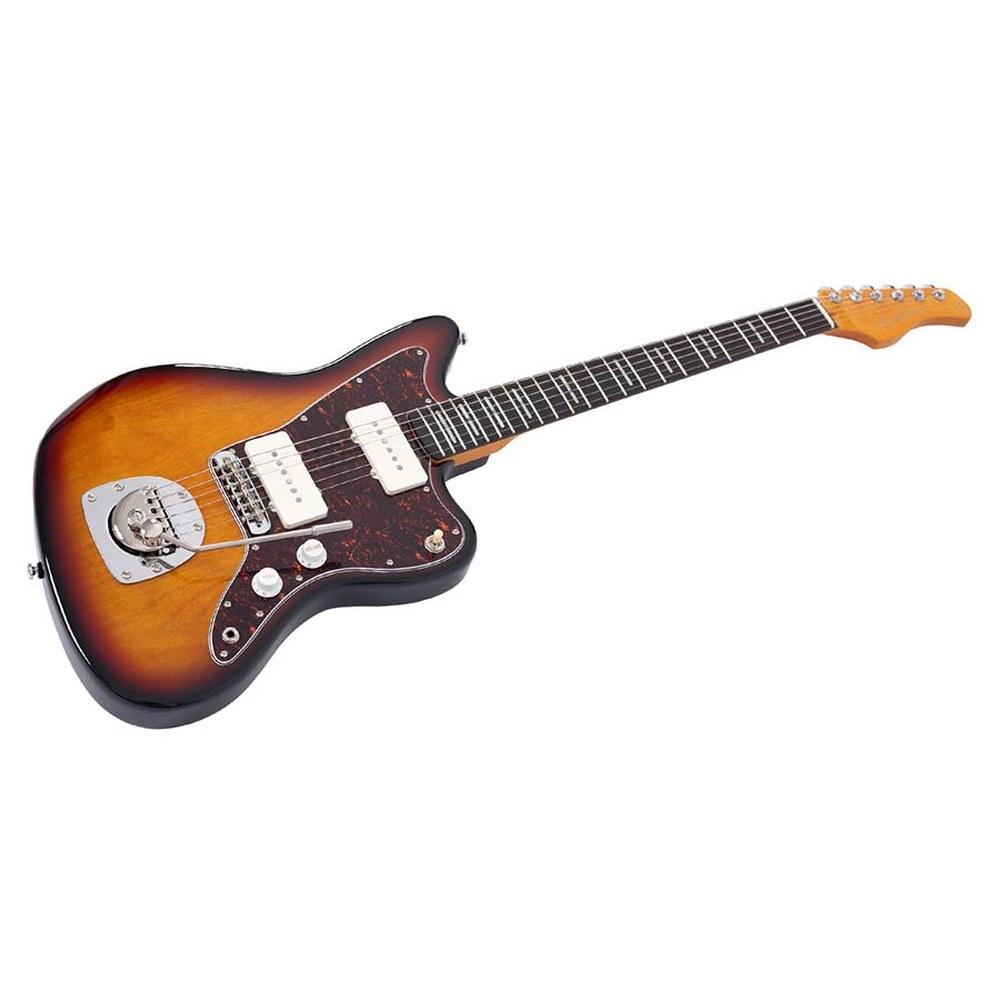 Sire Guitars J5/3TS Mahonie elektrische gitaar J-stijl, 3-tone sunburst