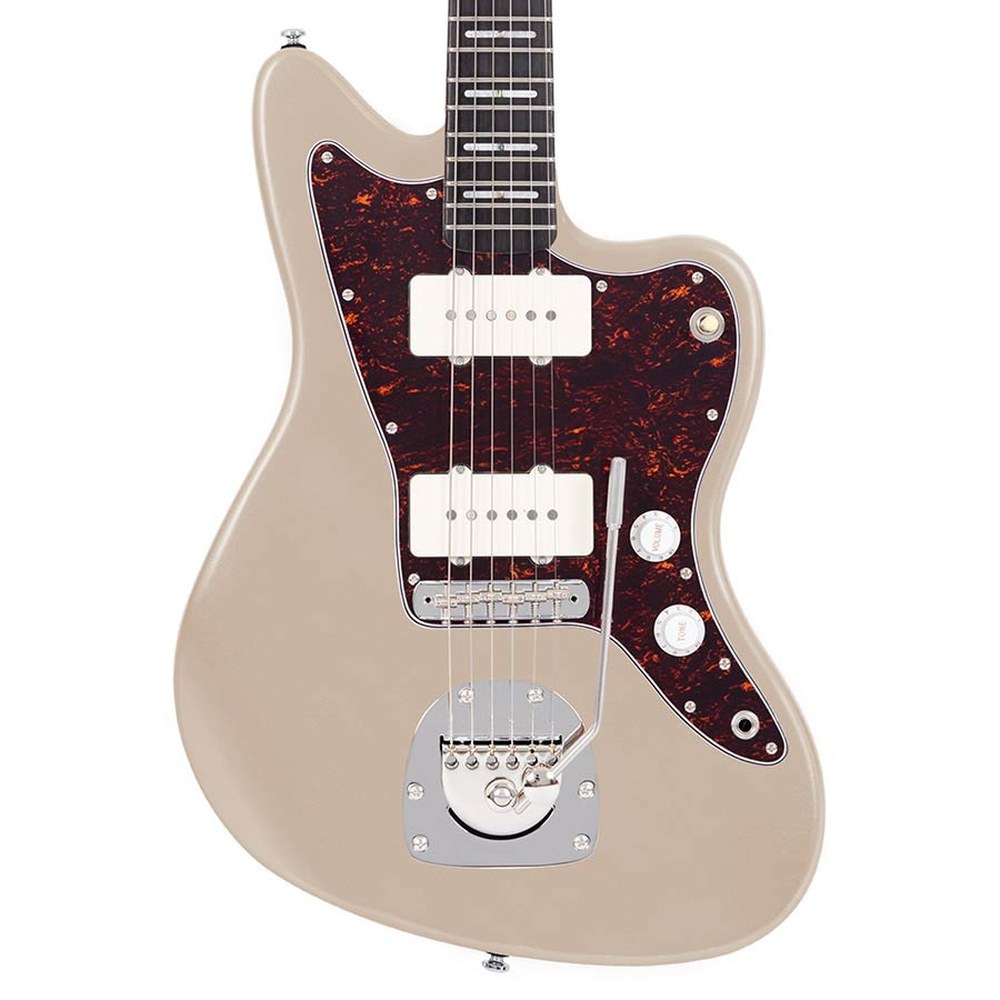 Sire Guitars J5/CGM Mahonie elektrische gitaar J-stijl, champagne goud metallic