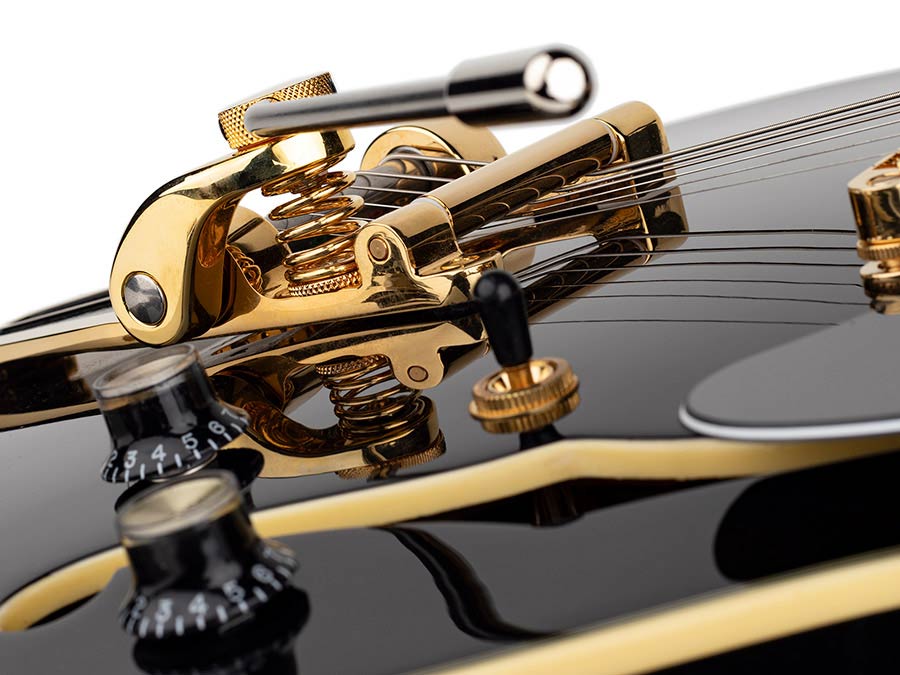 Sire Guitars H7T/BK Elektrische archtop gitaar met tremolo, zwart