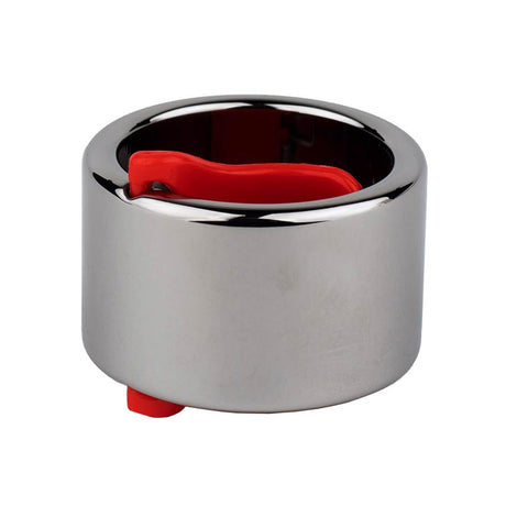 Black Mountain BMST50/S slide ring, 50gr wolfraamstaal met veerbelaste gripclip KLEIN 20mm