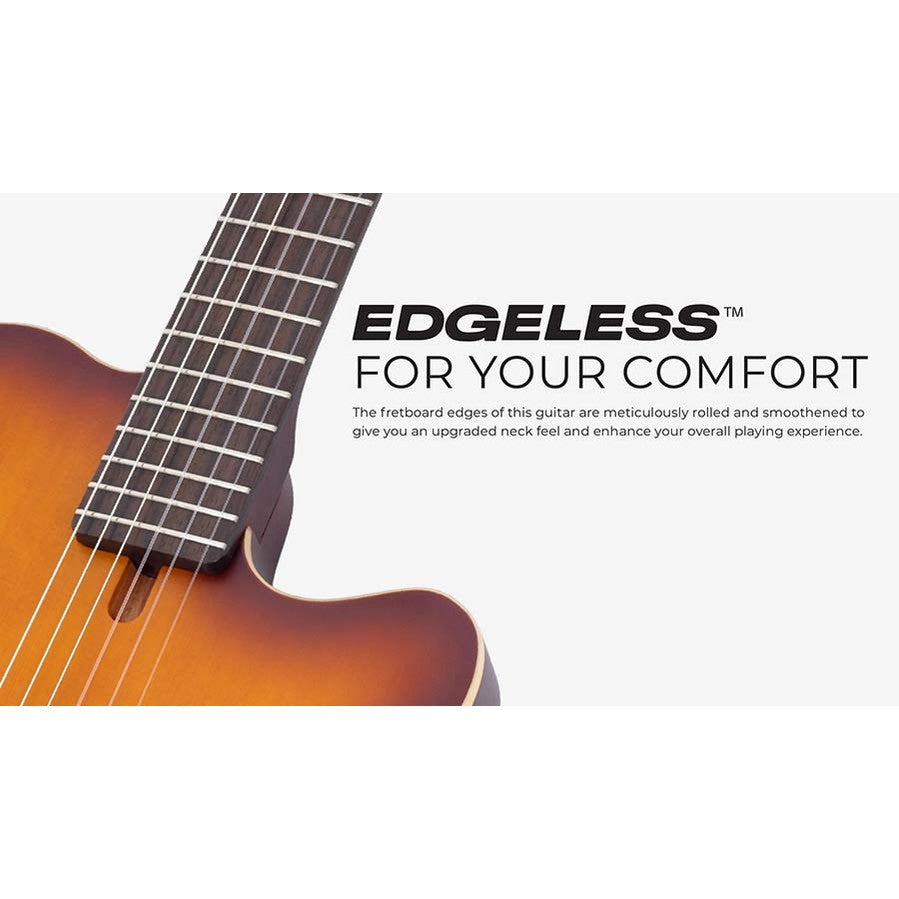 Sire Guitars G5C/TSS Mahonie + ceder nylon snaar elektrische gitaar, tobacco sunburst satijn