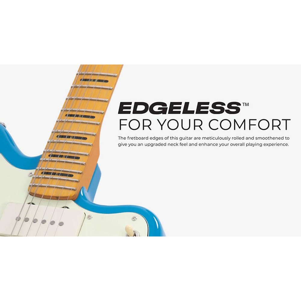 Sire Guitars J5/SGM Mahonie elektrische gitaar J-stijl, surf groen metallic