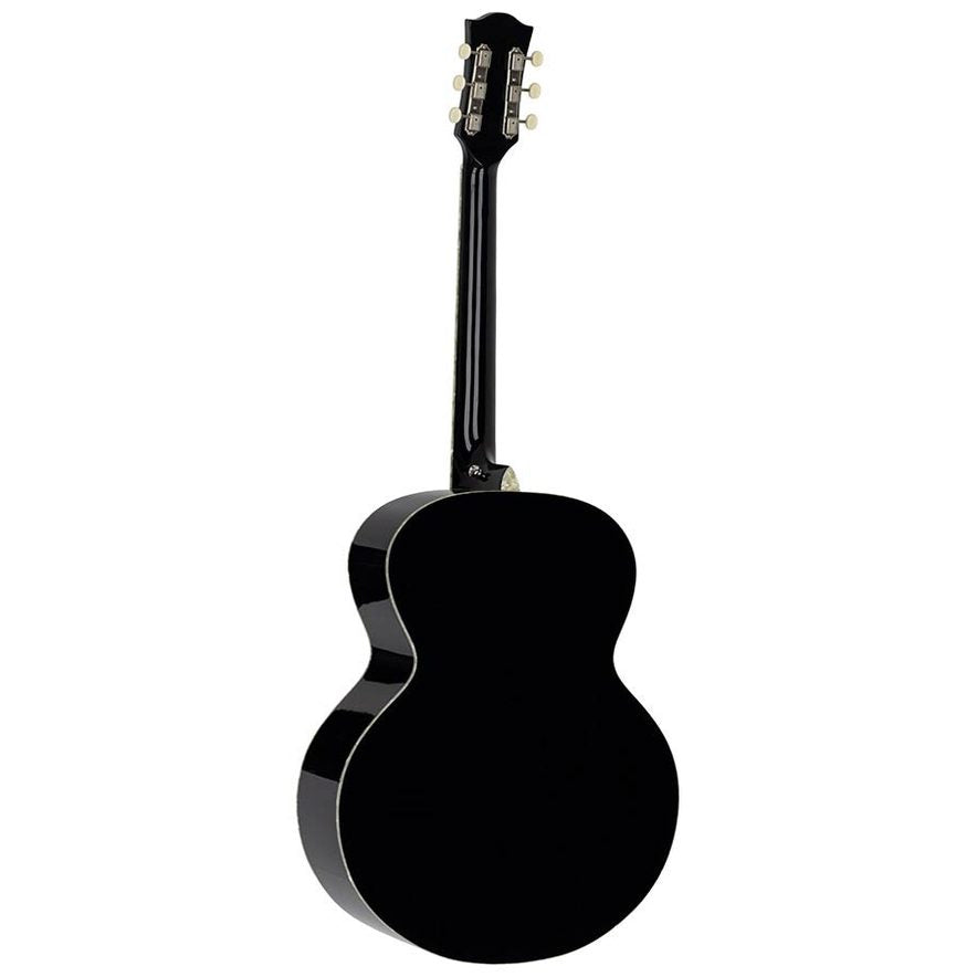 Richwood HSJ-55-BK Heritage Series jumbo akoestische westerngitaar zwart