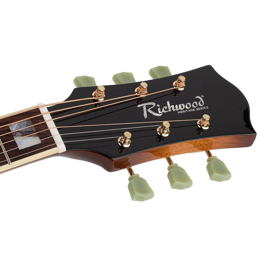 Richwood HSDS-42-HB Heritage Series dreadnought akoestische western gitaar honeyburst
