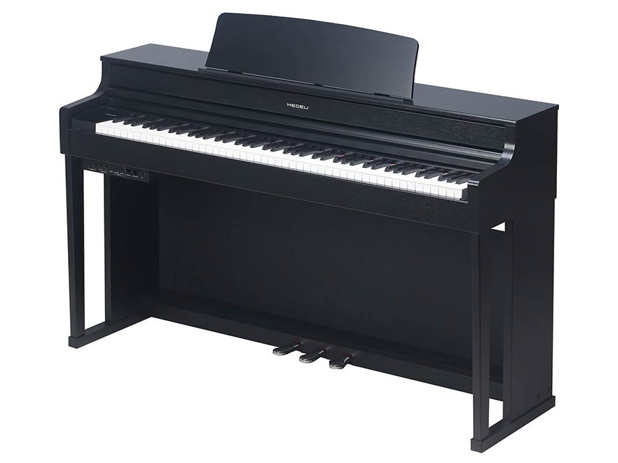 Medeli UP405E/BK Forte Series Digitale Piano met Kruk