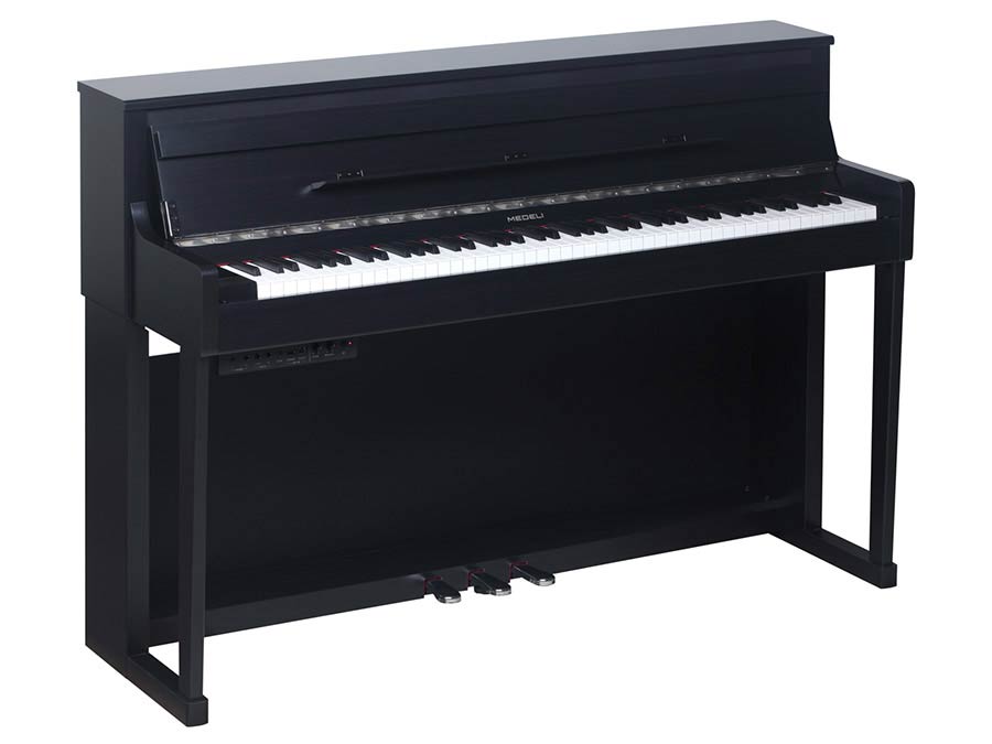 Medeli UP605/BK Forte Series Digitale Piano met Kruk