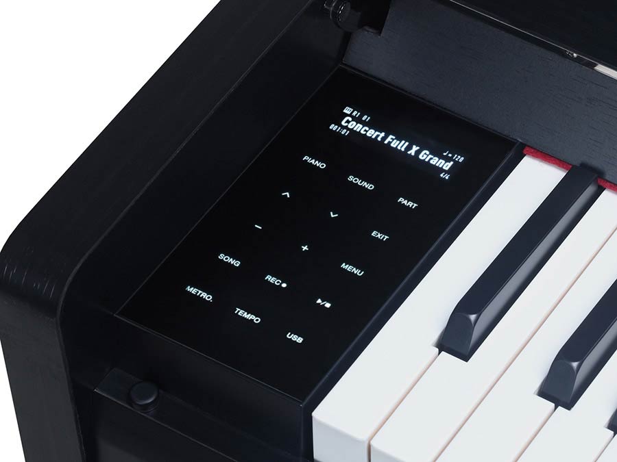 Medeli UP605/BK Forte Series Digitale Piano met Kruk