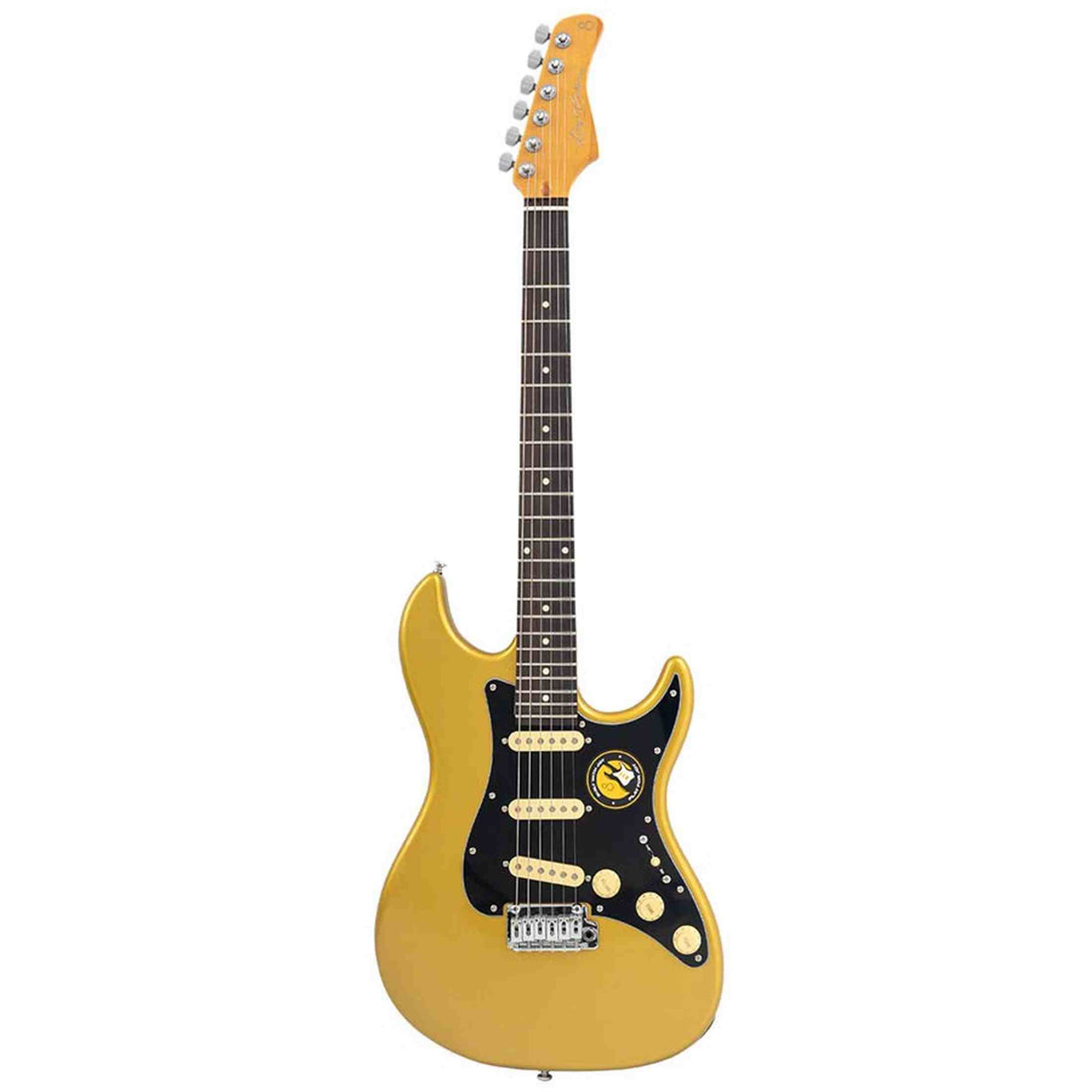 Sire S3N MGO New Gen Larry Carlton elektrische gitaar – S-Style, metallic goud, stainless steel frets