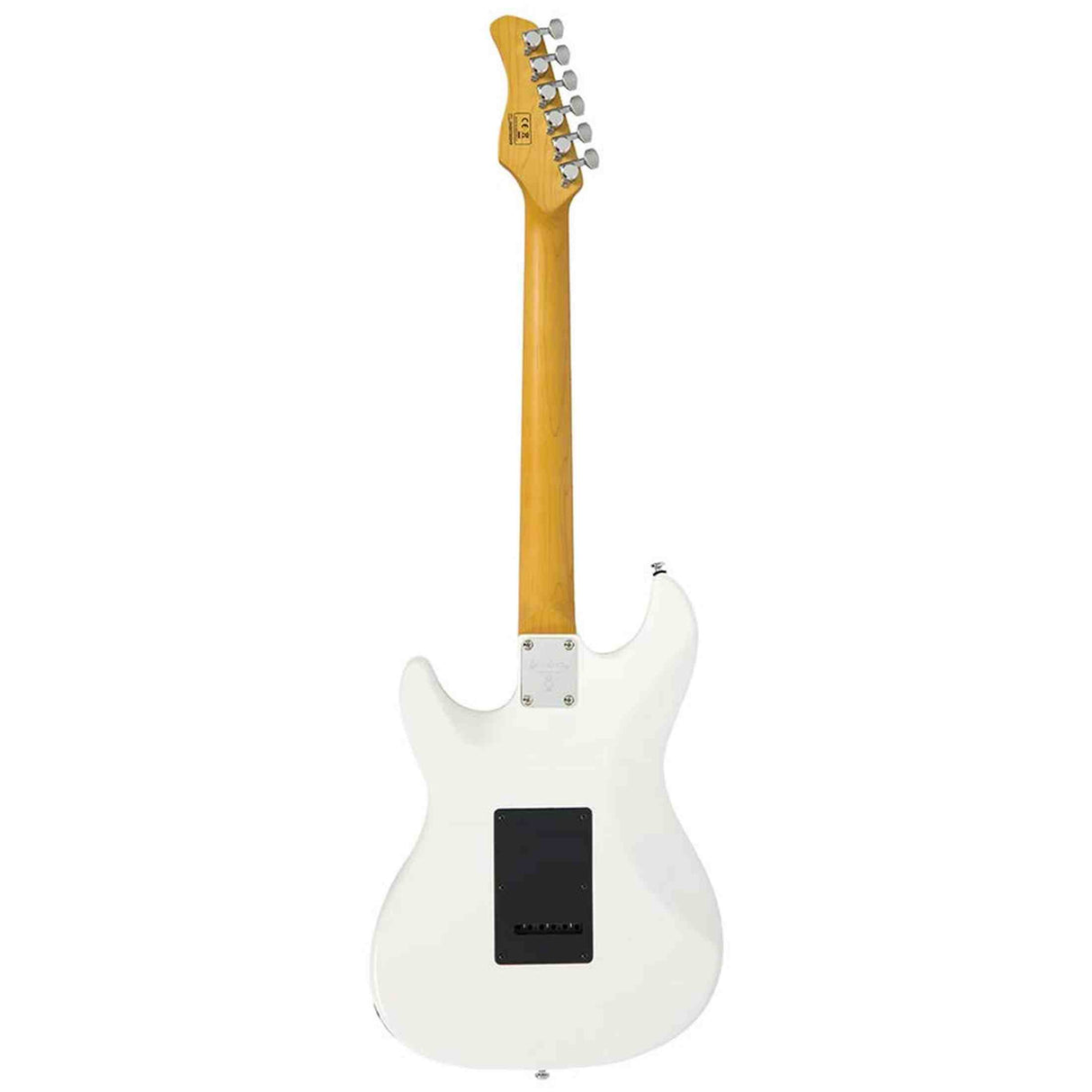 Sire S7N/WH New Gen Larry Carlton elektrische gitaar – S-Style, alder body, White, HSS-configuratie, stainless steel frets