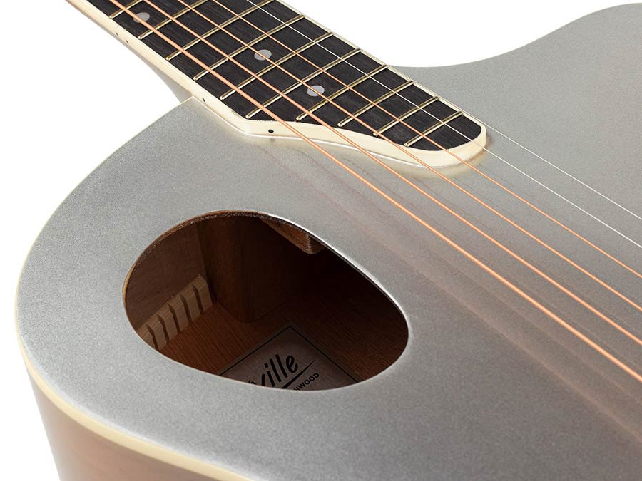 Nashville GOF-105-MGR Offset Soundhole Akoestische Gitaar Mouse Grey